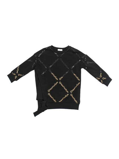 Sweatshirt with lettering FUN & FUN | FNBMX0153NE